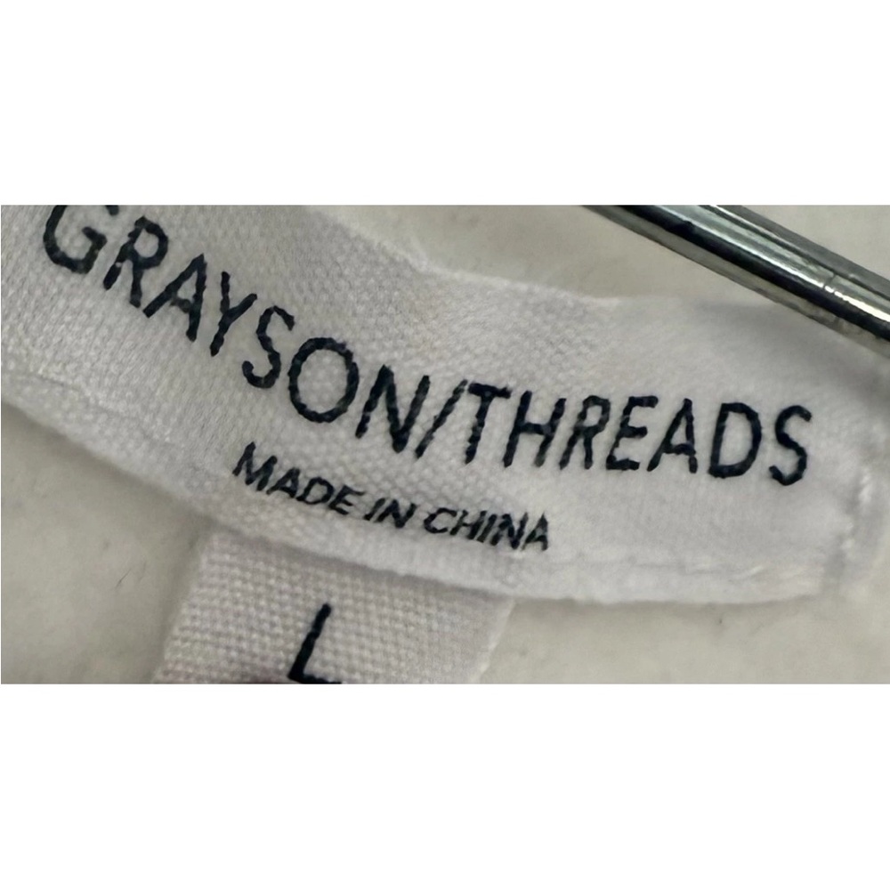 Grayson/Threads Size L Blue "USA" Top Sweatshirt Women’s - Picture 5 of 5